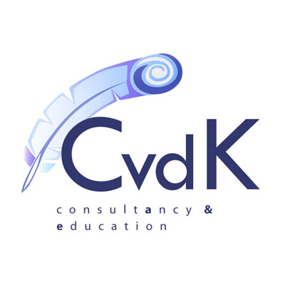 CvdK, conseils en éducation niveau universitaire, logo design Jules Dorval