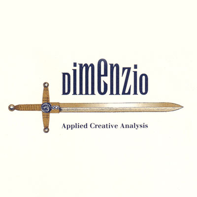 Dimenzio, Analyse appliqué de façon créative, logo design Jules Dorval