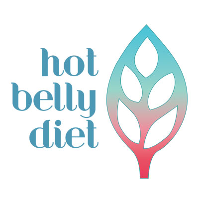 Hot belly diet, logo design Jules Dorval